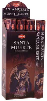 Santa Muerte HEM stick 20pk (image for) Santa Muerte HEM stick 20pk